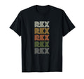 Rex Repeating Text Grunge Colors T-Shirt - Minimalist Print Men Women - T-Shirt, Sweatshirt, Hoodie