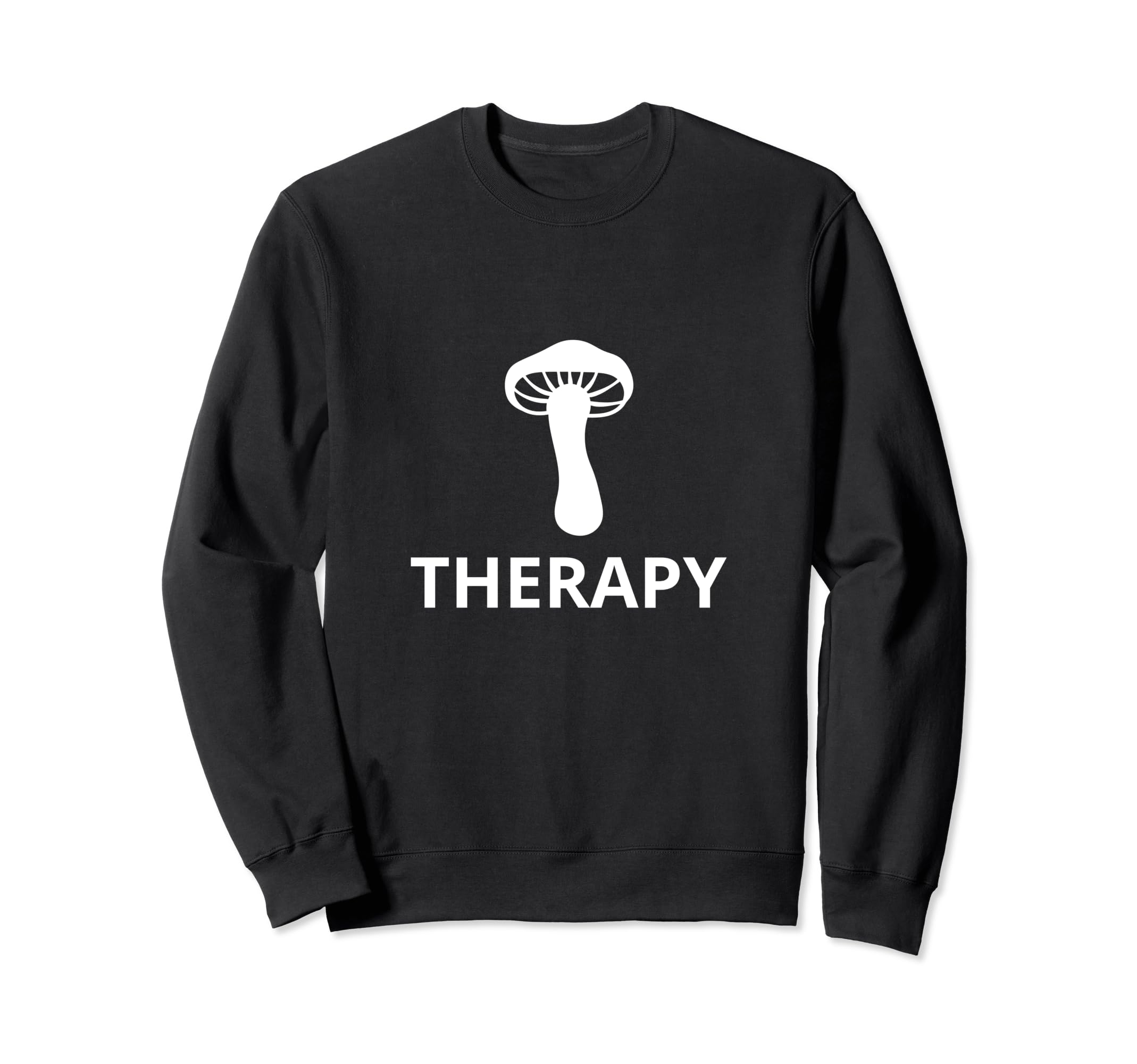 Mushroom Therapist Therapy Funny Sweatshirt - Custom Art Print Unisex - T-Shirt, Sweatshirt, Hoodie
