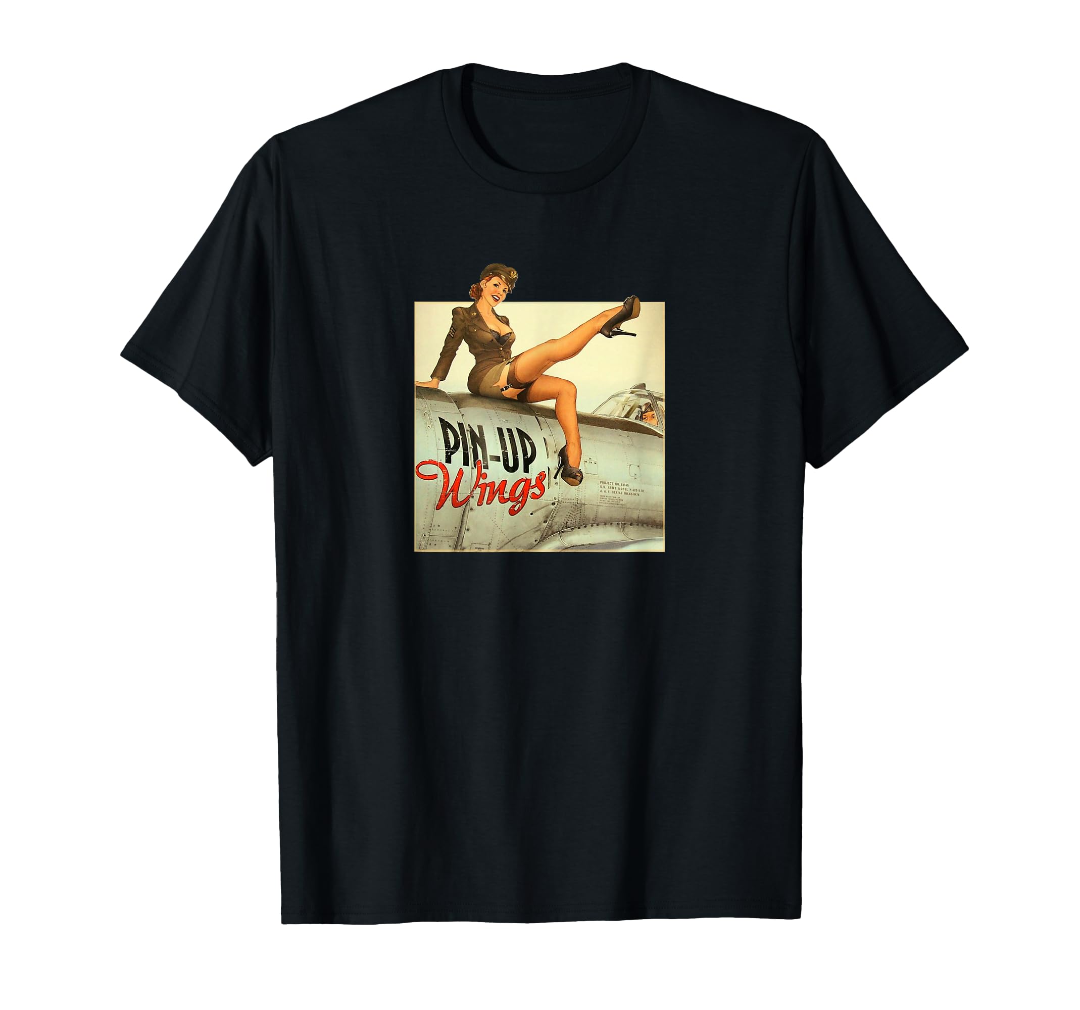 Pin Up Wwii Military Co Sweatshirt - Aesthetic Graphic Men Women - T-Shirt, Sweatshirt, Hoodie