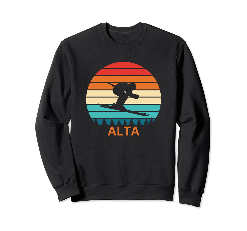 Alta Utah Ski Resort 80S 90S Sweatshirt - Streetwear Style Men Women - T-Shirt, Sweatshirt, Hoodie