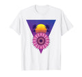 80S Sunset Flower Blossom Tropical T-Shirt - Fun Novelty Design Unisex - T-Shirt, Sweatshirt, Hoodie
