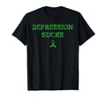 Depression Sucks Mental Health Awareness T-Shirt - Streetwear Style Unisex - T-Shirt, Sweatshirt, Hoodie