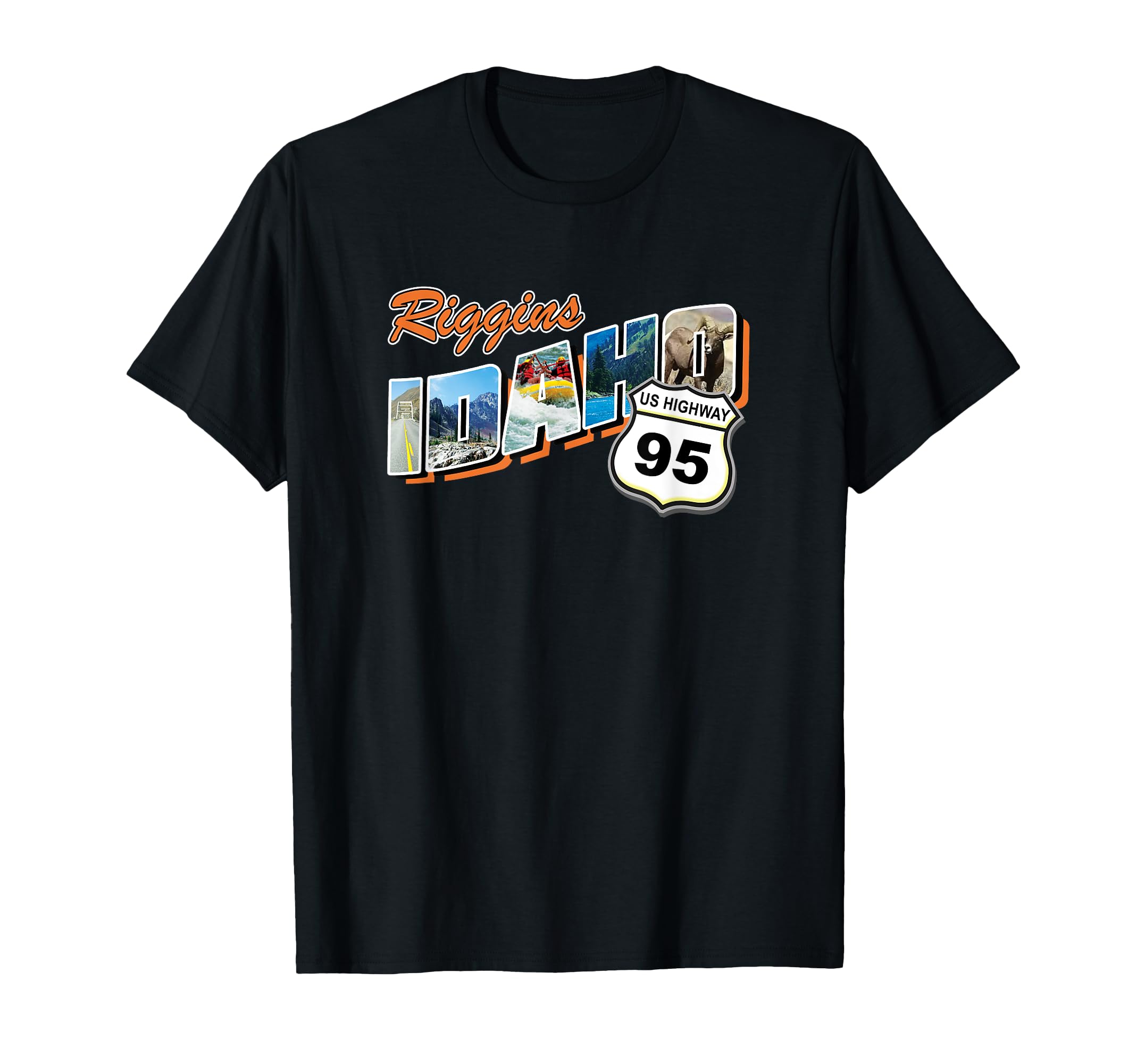 Riggins Idaho Travel Souvenir T-Shirt - Aesthetic Graphic for Adults - T-Shirt, Sweatshirt, Hoodie