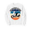 Scooter Gang Moped Motorcycle Gear Sweatshirt - Unique Graphic for Adults - T-Shirt, Sweatshirt, Hoodie