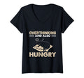Womens Overthinking And Also Hungry T-Shirt - Streetwear Style Men Women - T-Shirt, Sweatshirt, Hoodie