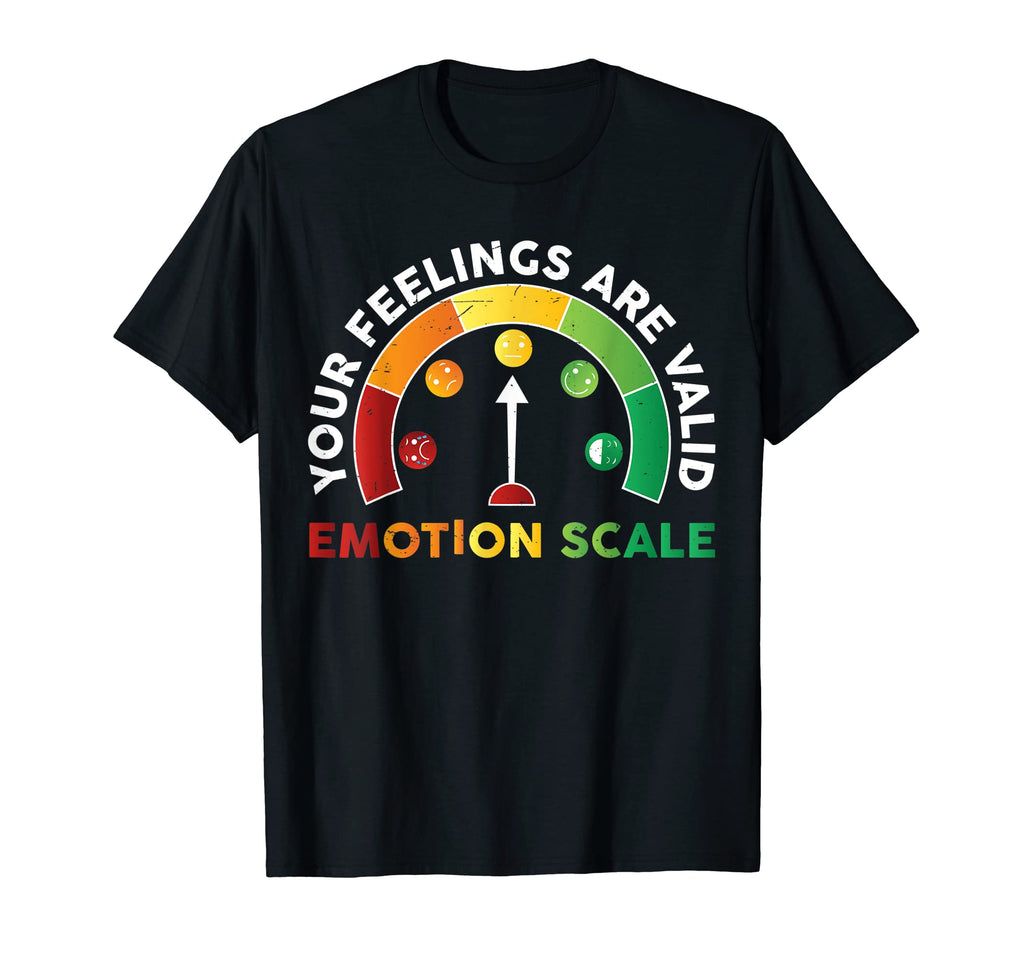 Your Feelings Are Valid Mental Health T-Shirt - Custom Art Print Men Women - T-Shirt, Sweatshirt, Hoodie