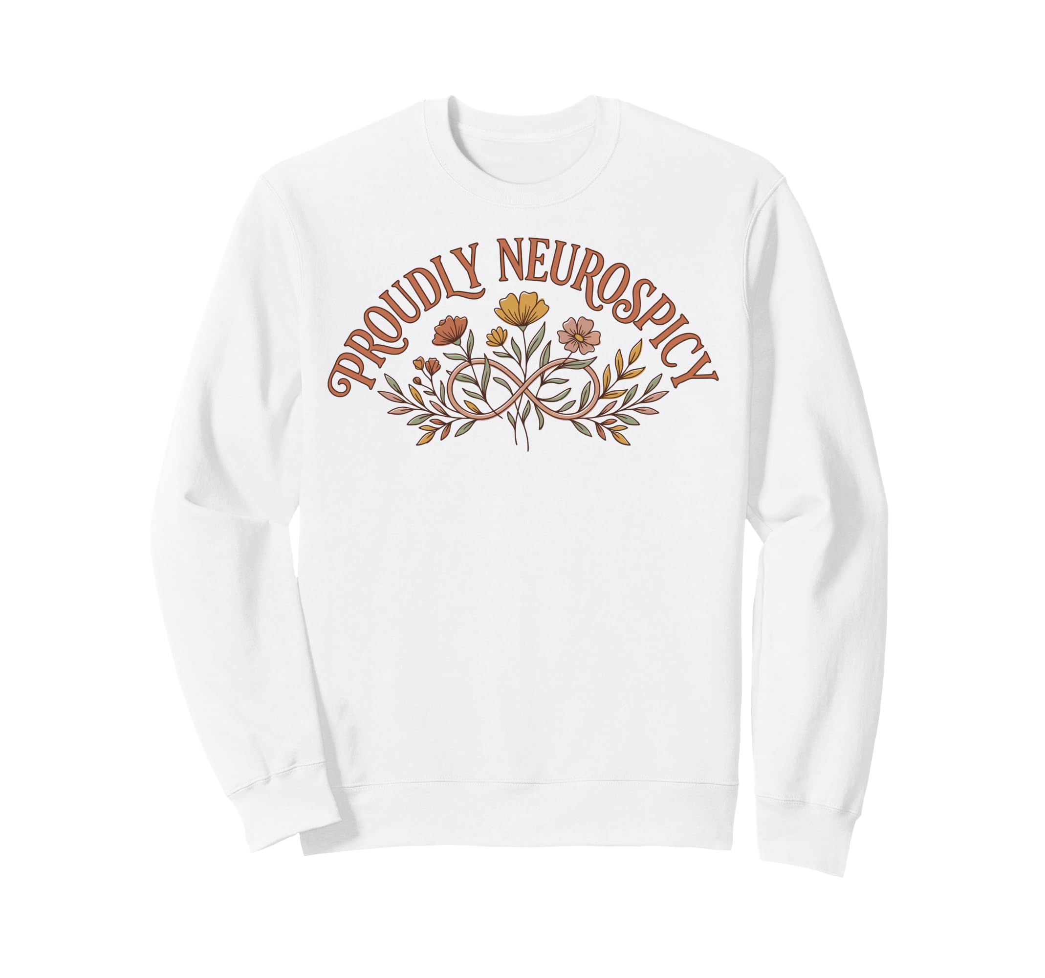 Neurospicy Brain Neurodivergent Adhd Sweatshirt - Novelty Apparel Unisex - T-Shirt, Sweatshirt, Hoodie