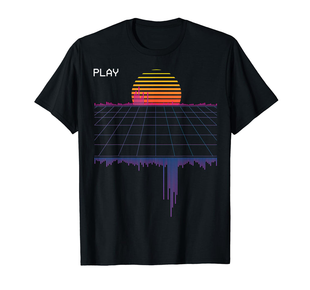 Outrun Synthwave Vaporwave Aesthetic Hoodie - Novelty Apparel Men Women - T-Shirt, Sweatshirt, Hoodie