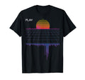 Outrun Synthwave Vaporwave Sweatshirt - Custom Art Print for Adults - T-Shirt, Sweatshirt, Hoodie