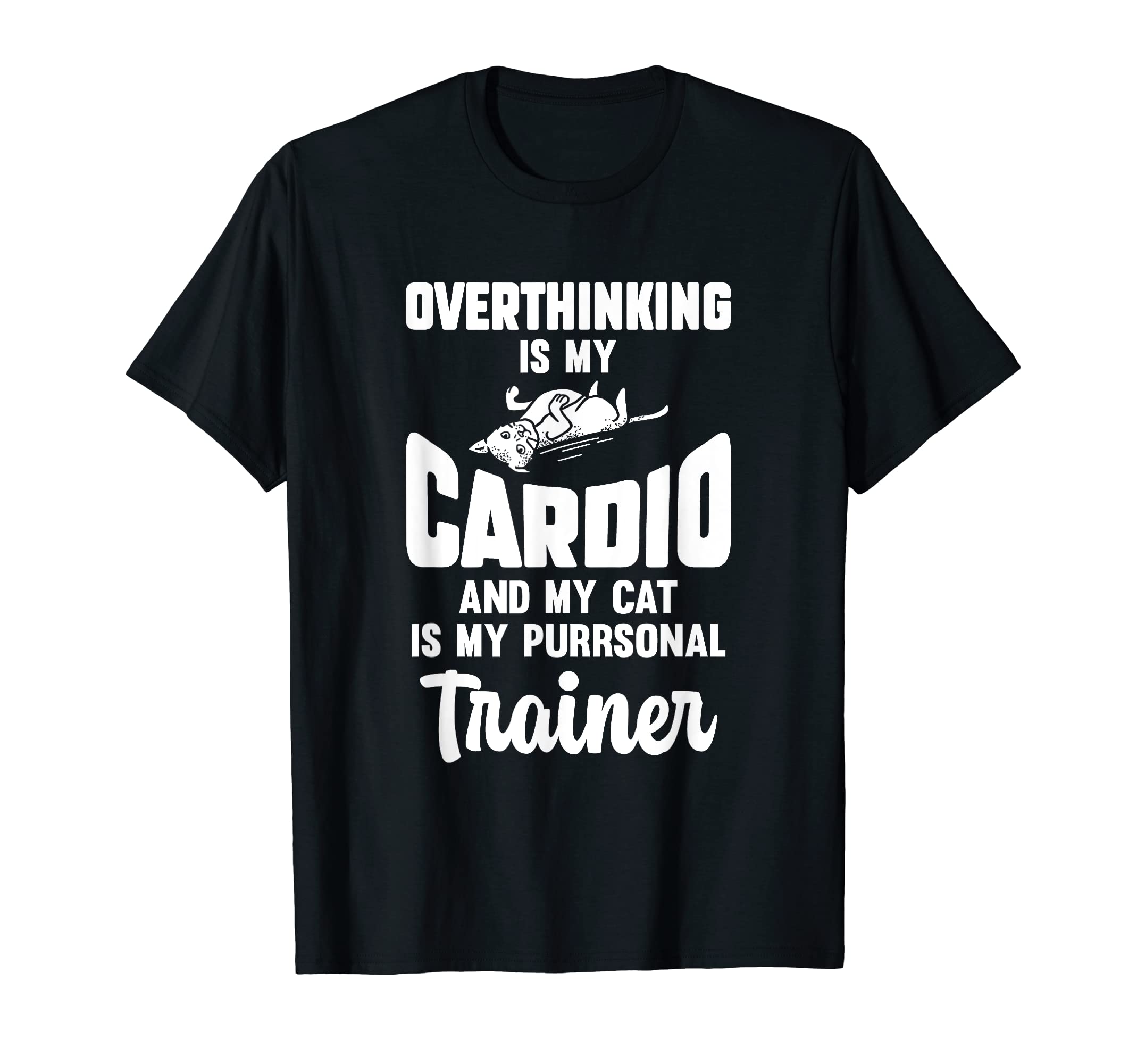 Cat Lover Overthinker Pet Overthinking T-Shirt - Unique Graphic for Adults - T-Shirt, Sweatshirt, Hoodie