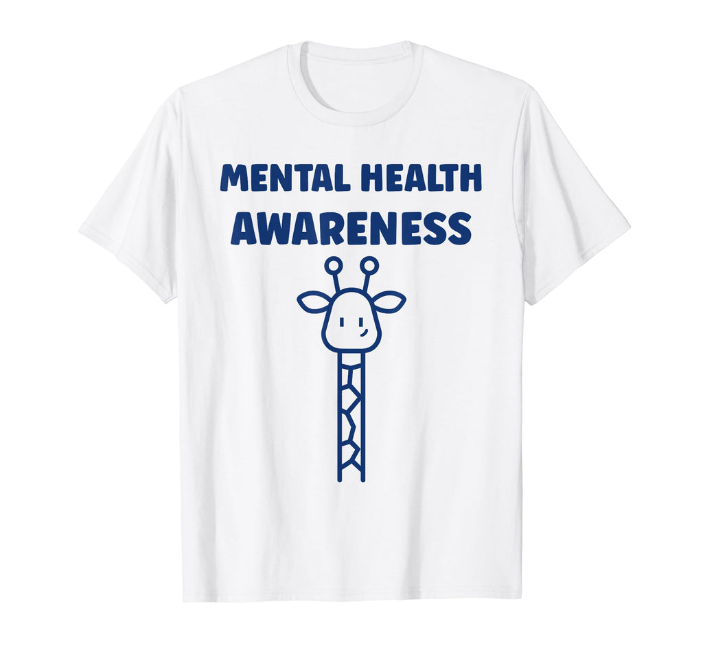 Giraffe Brain Illness Animal Mental T-Shirt - Novelty Apparel for Adults - T-Shirt, Sweatshirt, Hoodie