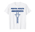 Giraffe Brain Illness Animal Mental T-Shirt - Novelty Apparel for Adults - T-Shirt, Sweatshirt, Hoodie