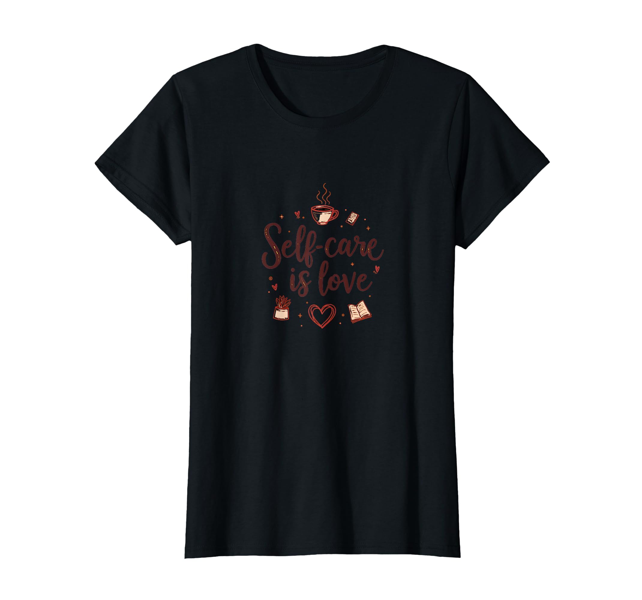 Self Care Is Love Valentines Day T-Shirt - Casual Everyday Wear Men Women - T-Shirt, Sweatshirt, Hoodie