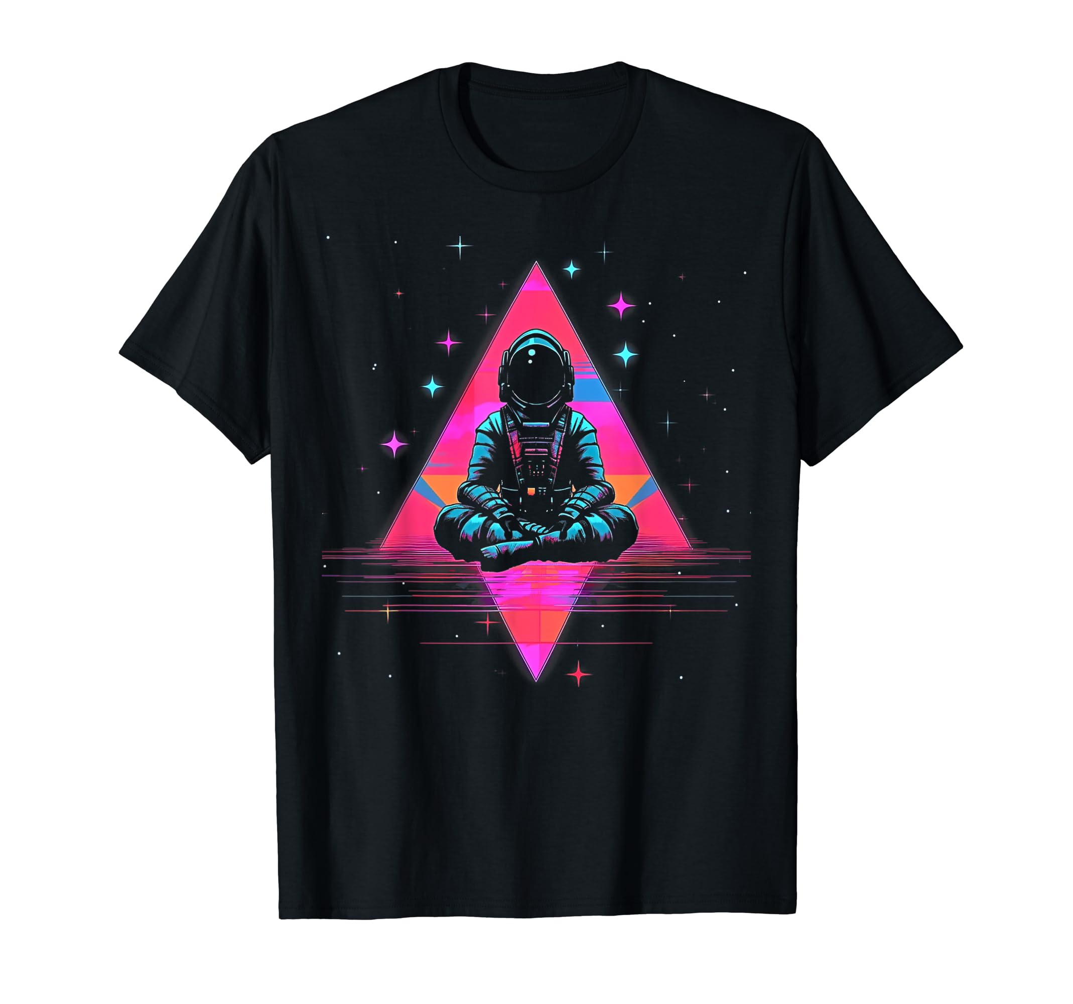Synthwave Astronaut Cyberpunk 80S T-Shirt - Streetwear Style for Adults - T-Shirt, Sweatshirt, Hoodie