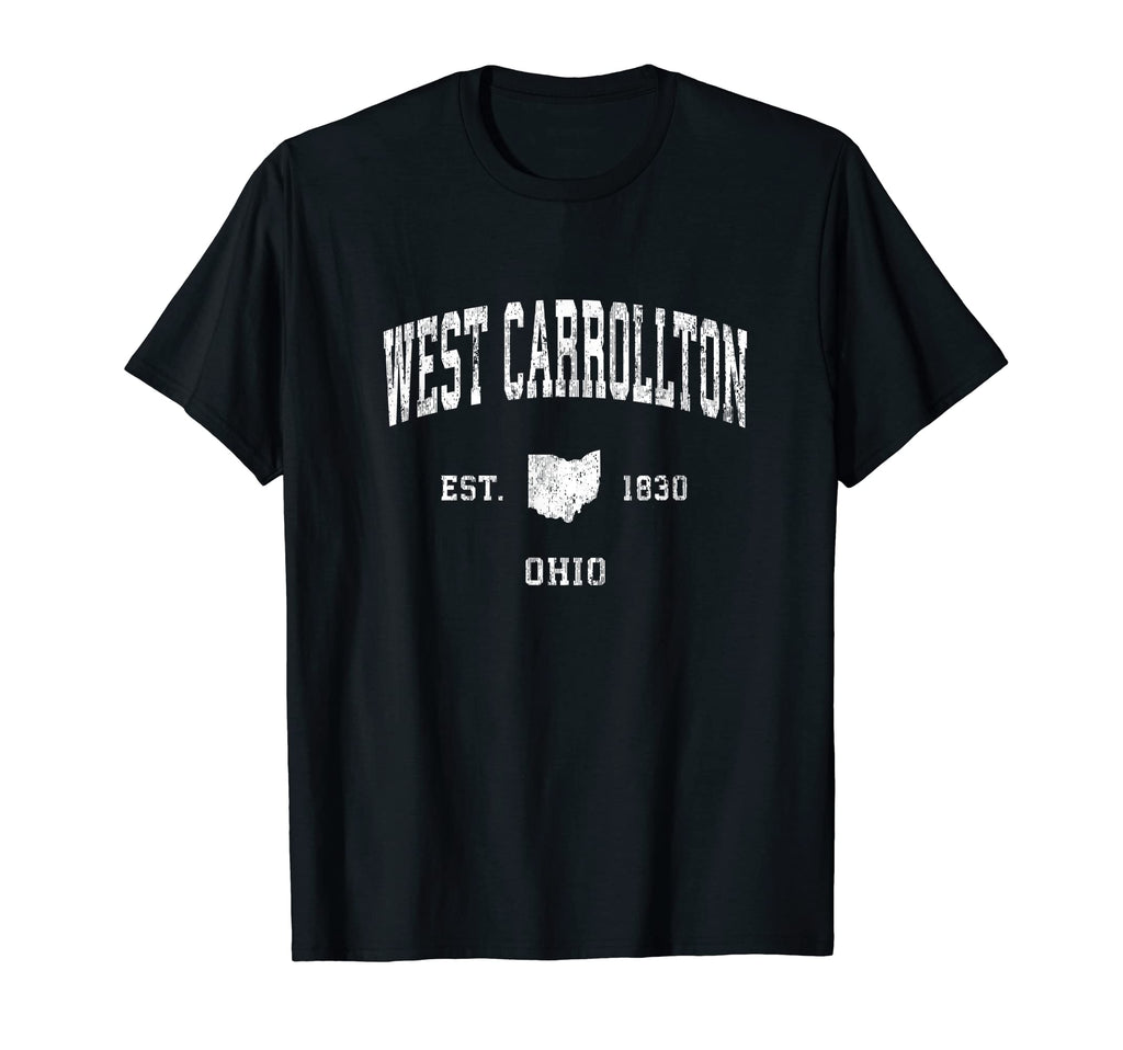 West Carrollton Ohio Oh Athletic Sports T-Shirt - Aesthetic Graphic Unisex - T-Shirt, Sweatshirt, Hoodie