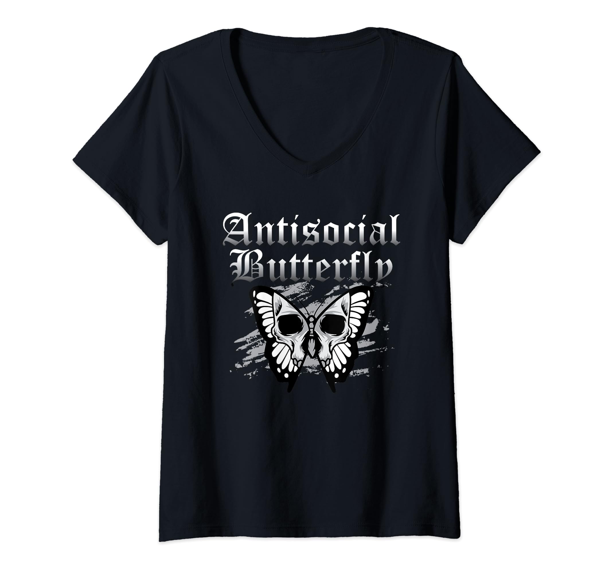 Antisocial Butterfly Introvert Anti T-Shirt - Aesthetic Graphic for Adults - T-Shirt, Sweatshirt, Hoodie