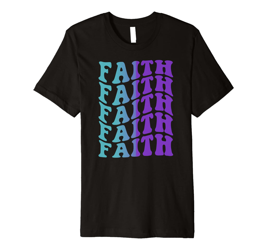 Faith Self Care T-Shirt - Minimalist Print Men Women - T-Shirt, Sweatshirt, Hoodie