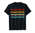 Racquetball Typography Racquetball T-Shirt - Novelty Apparel Men Women - T-Shirt, Sweatshirt, Hoodie