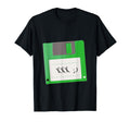 Floppy Disk Wink Funny Old School 90S T-Shirt - Minimalist Print Unisex - T-Shirt, Sweatshirt, Hoodie