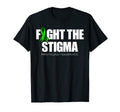 Fight Stigma Green Ribbon Mental T-Shirt - Trendy Graphic for Adults - T-Shirt, Sweatshirt, Hoodie