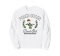 Porch Goose Beach Club Goose Sweatshirt - Aesthetic Graphic Men Women - T-Shirt, Sweatshirt, Hoodie