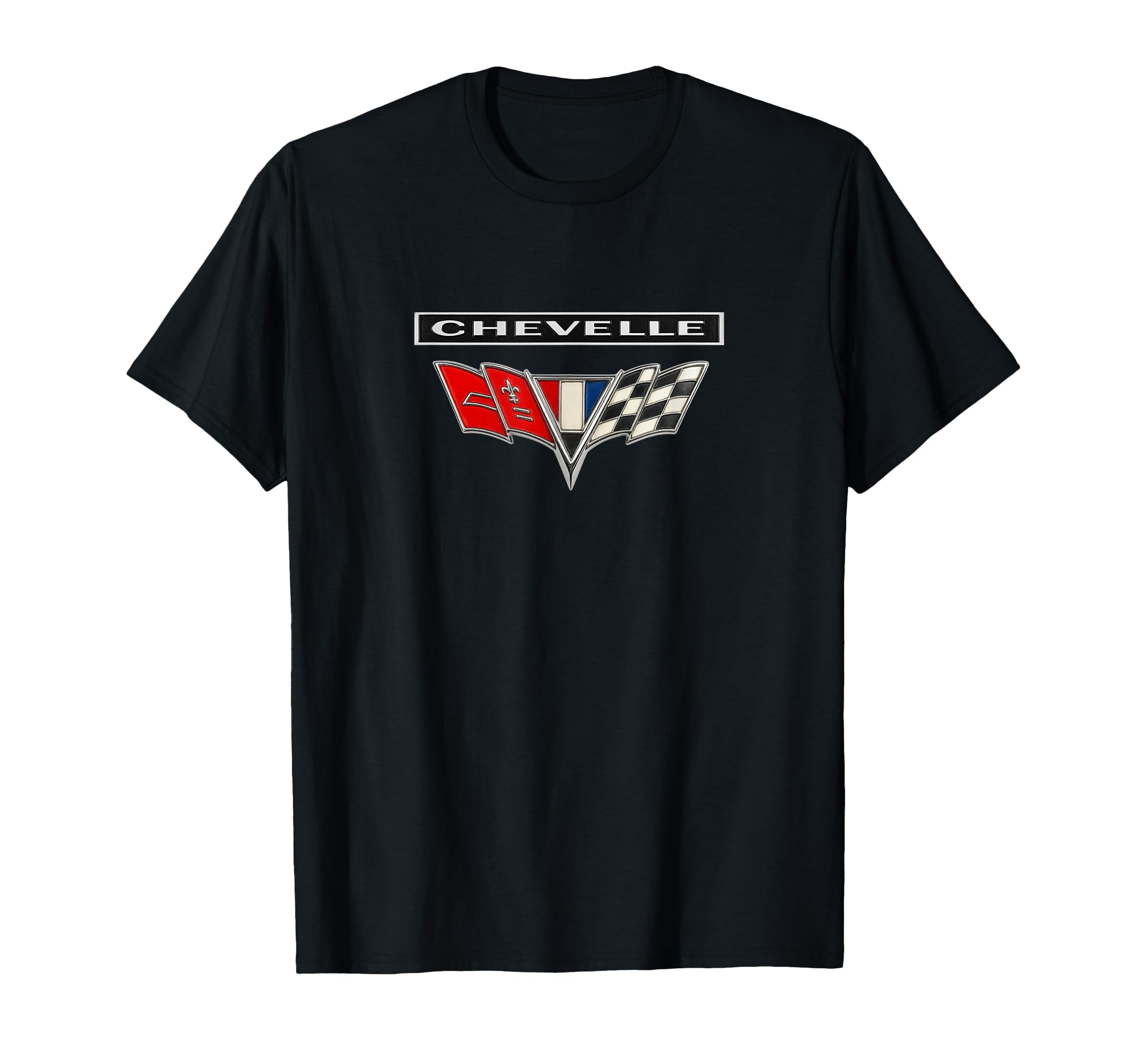 Chevelle Muscle Car Badge Car Emblem T-Shirt - Novelty Apparel Men Women - T-Shirt, Sweatshirt, Hoodie