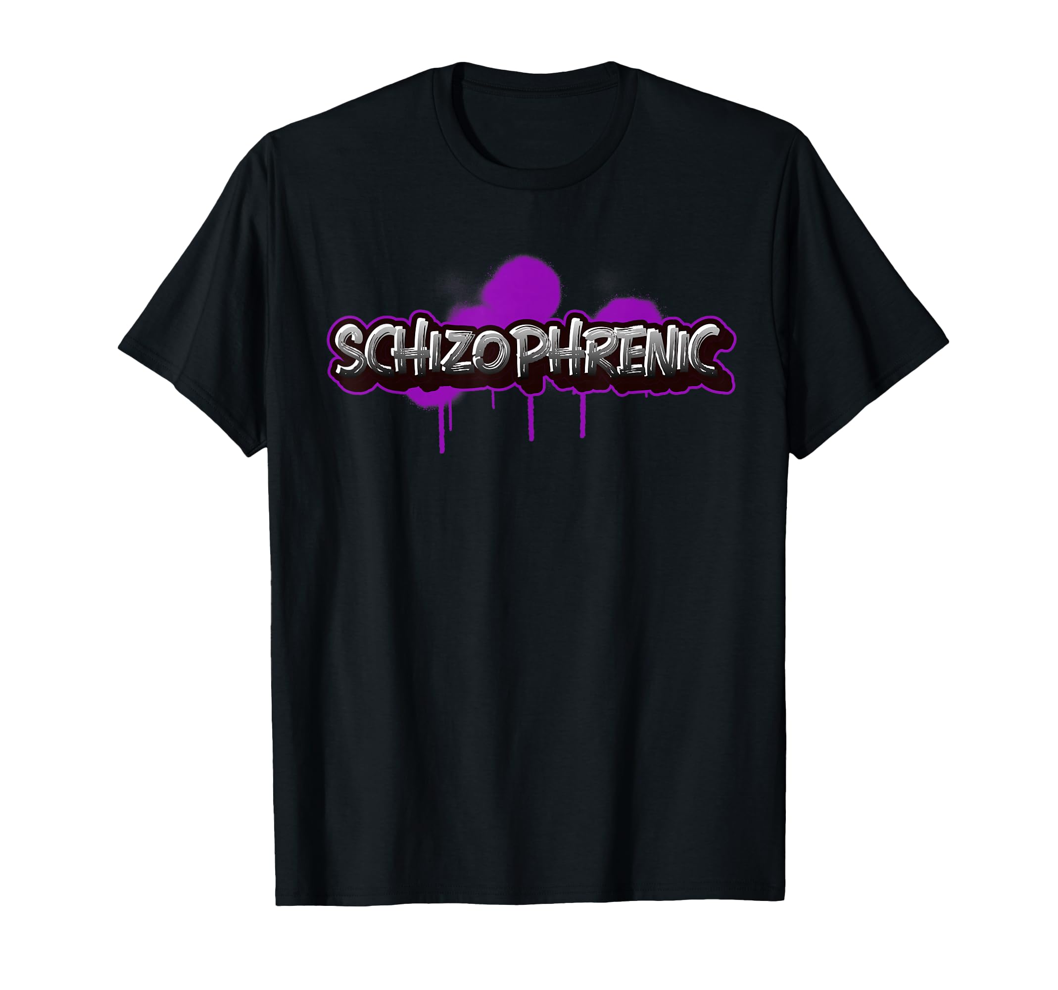 Schizophrenic Personality Disorder T-Shirt - Custom Art Print Men Women - T-Shirt, Sweatshirt, Hoodie
