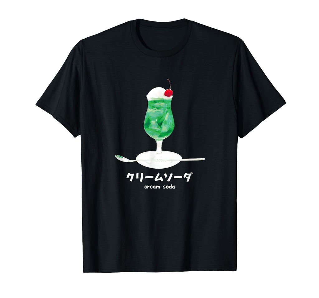 Cream Soda Melon Soda Illustration T-Shirt - Streetwear Style Men Women - T-Shirt, Sweatshirt, Hoodie