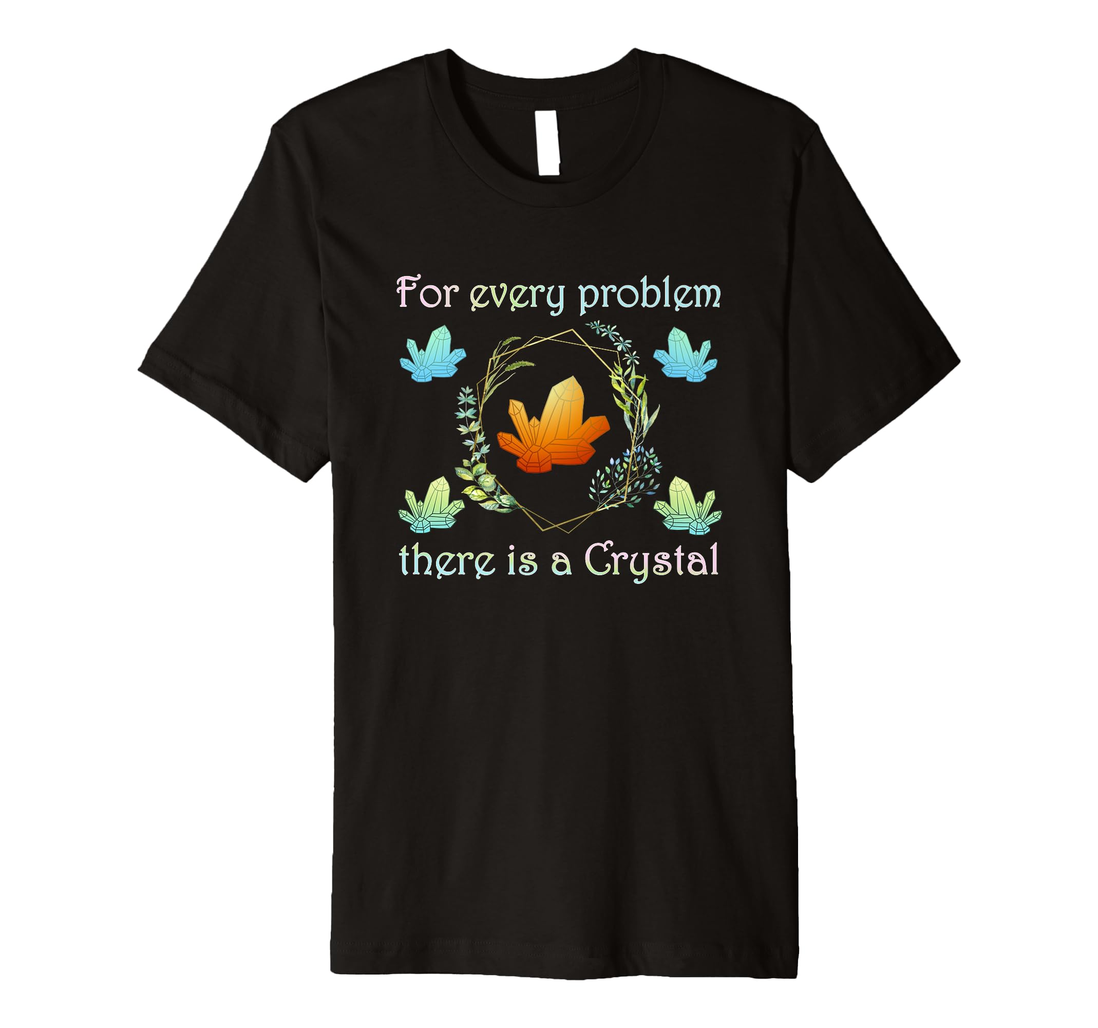 Healing Crystals Witchy Wicca Spiritual T-Shirt - Aesthetic Graphic Unisex - T-Shirt, Sweatshirt, Hoodie