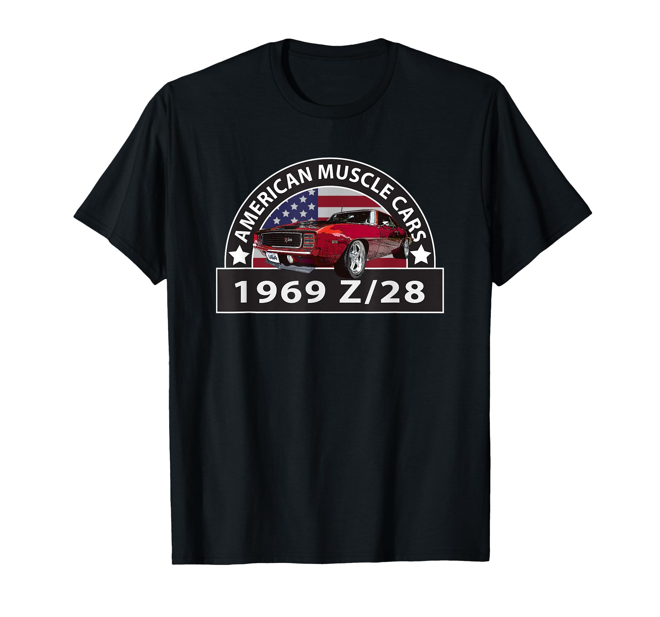 Cars 1969 Z 28 American Muscle Cars 60S T-Shirt - Graphic Print Men Women - T-Shirt, Sweatshirt, Hoodie