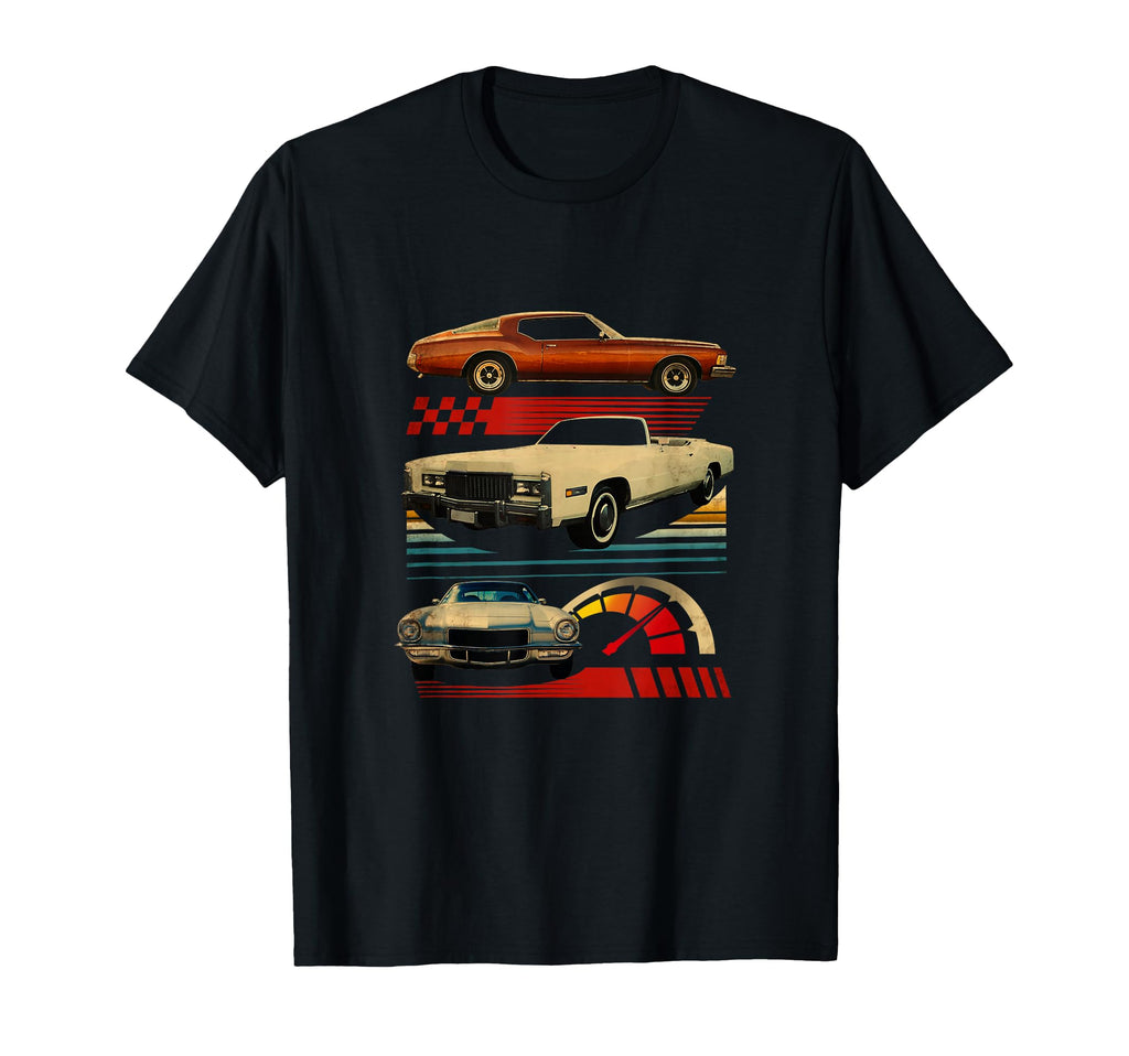 Cars Many Old Cars Lovers Engines T-Shirt - Casual Everyday Wear for Adults - T-Shirt, Sweatshirt, Hoodie