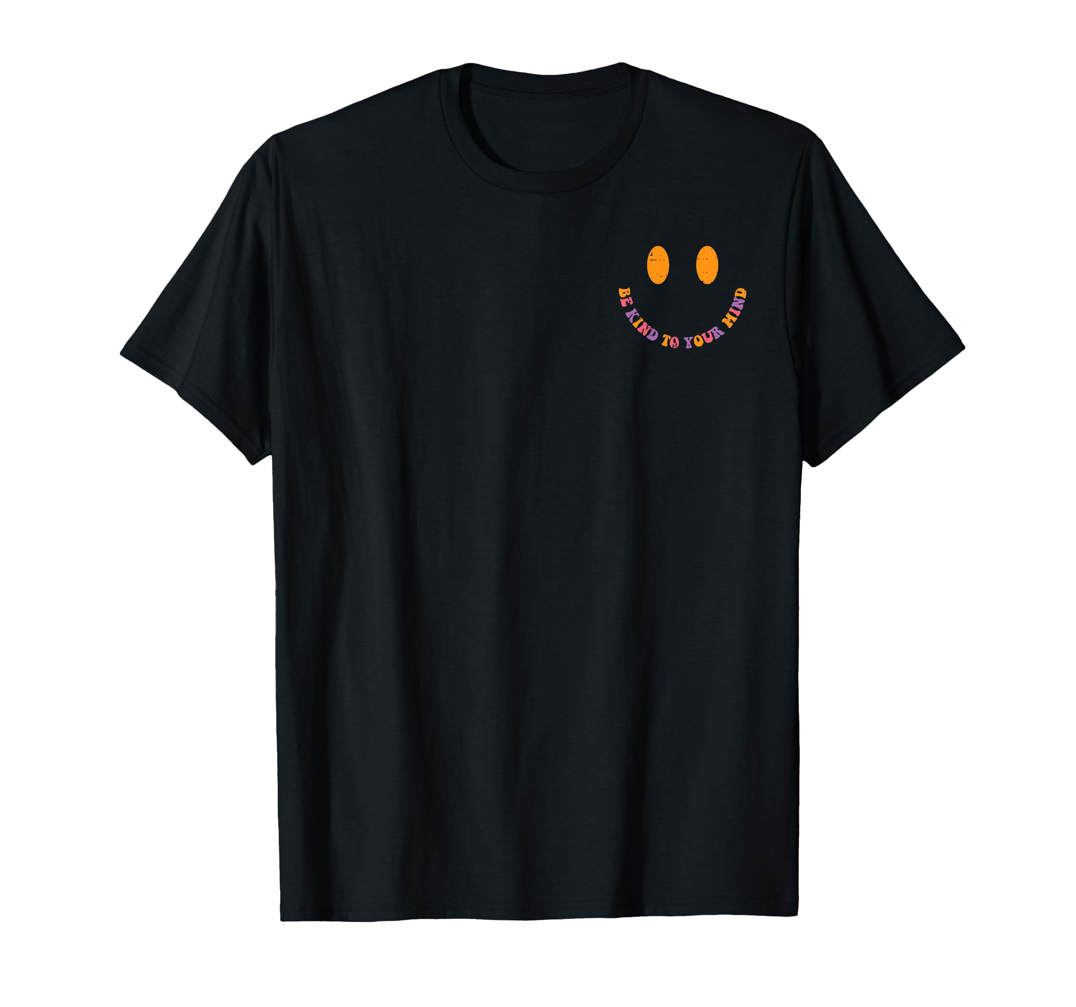 Mental Health Be Kind Your Mind Pocket T-Shirt - Unique Graphic Men Women - T-Shirt, Sweatshirt, Hoodie