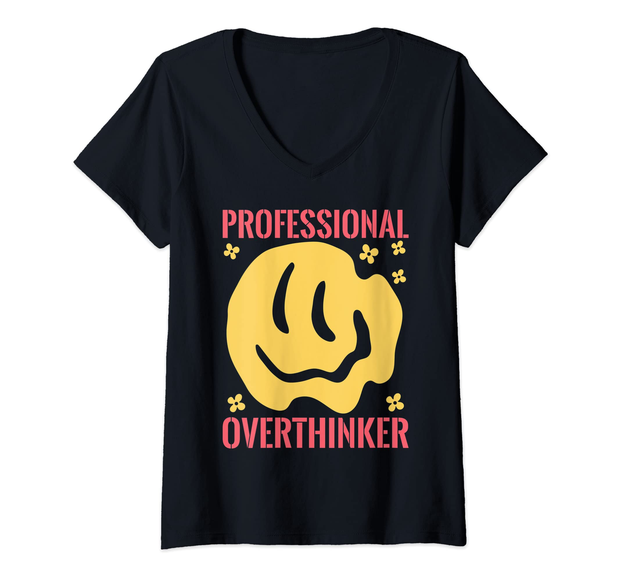 Womens Professional Overthinker T-Shirt - Fun Novelty Design Men Women - T-Shirt, Sweatshirt, Hoodie