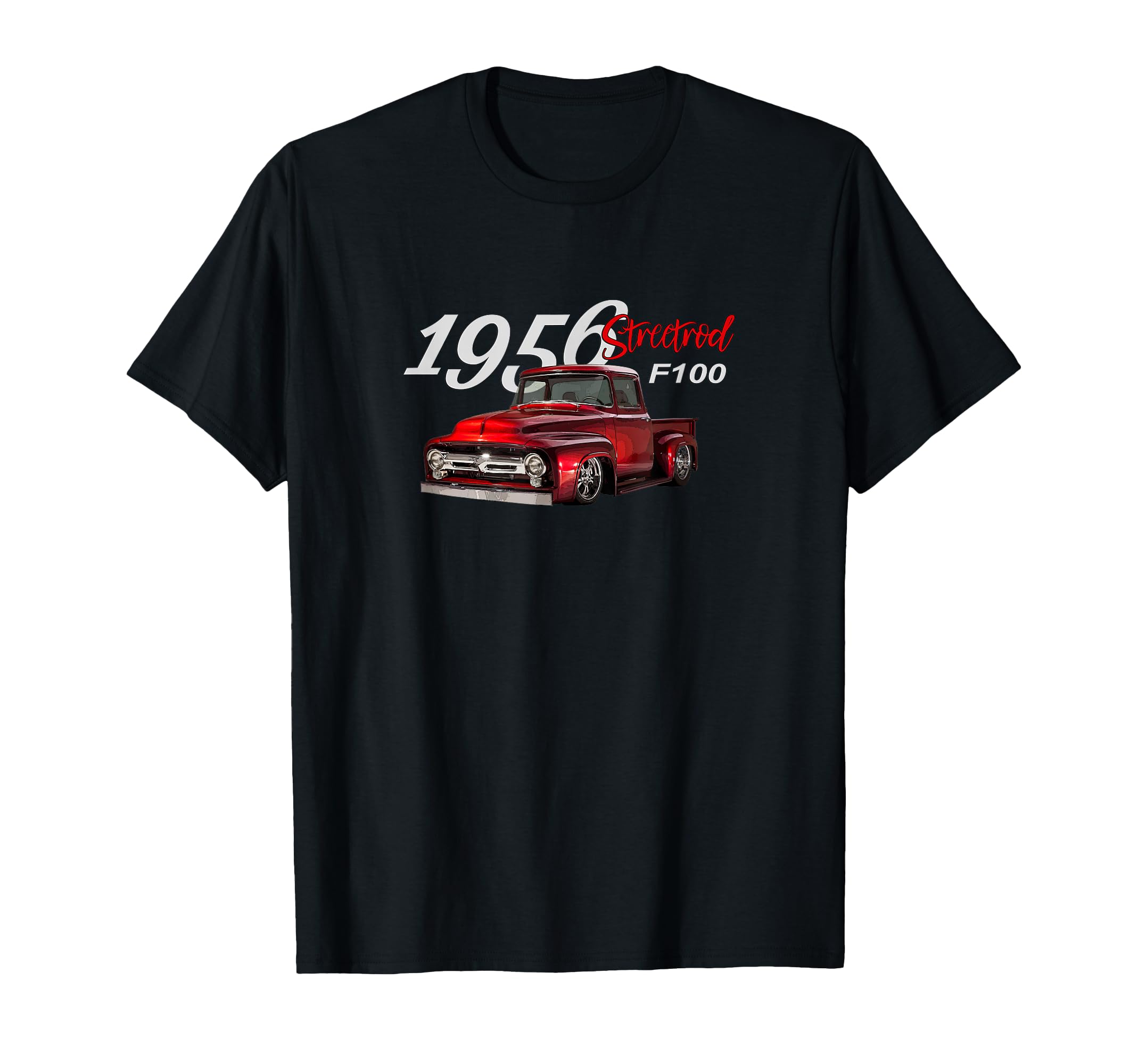 1956 F100 Streetrod Pickup Truck Pick T-Shirt - Aesthetic Graphic Unisex - T-Shirt, Sweatshirt, Hoodie