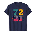 72 Is New 21 Birthday Gift Typography T-Shirt - Custom Art Print Unisex - T-Shirt, Sweatshirt, Hoodie
