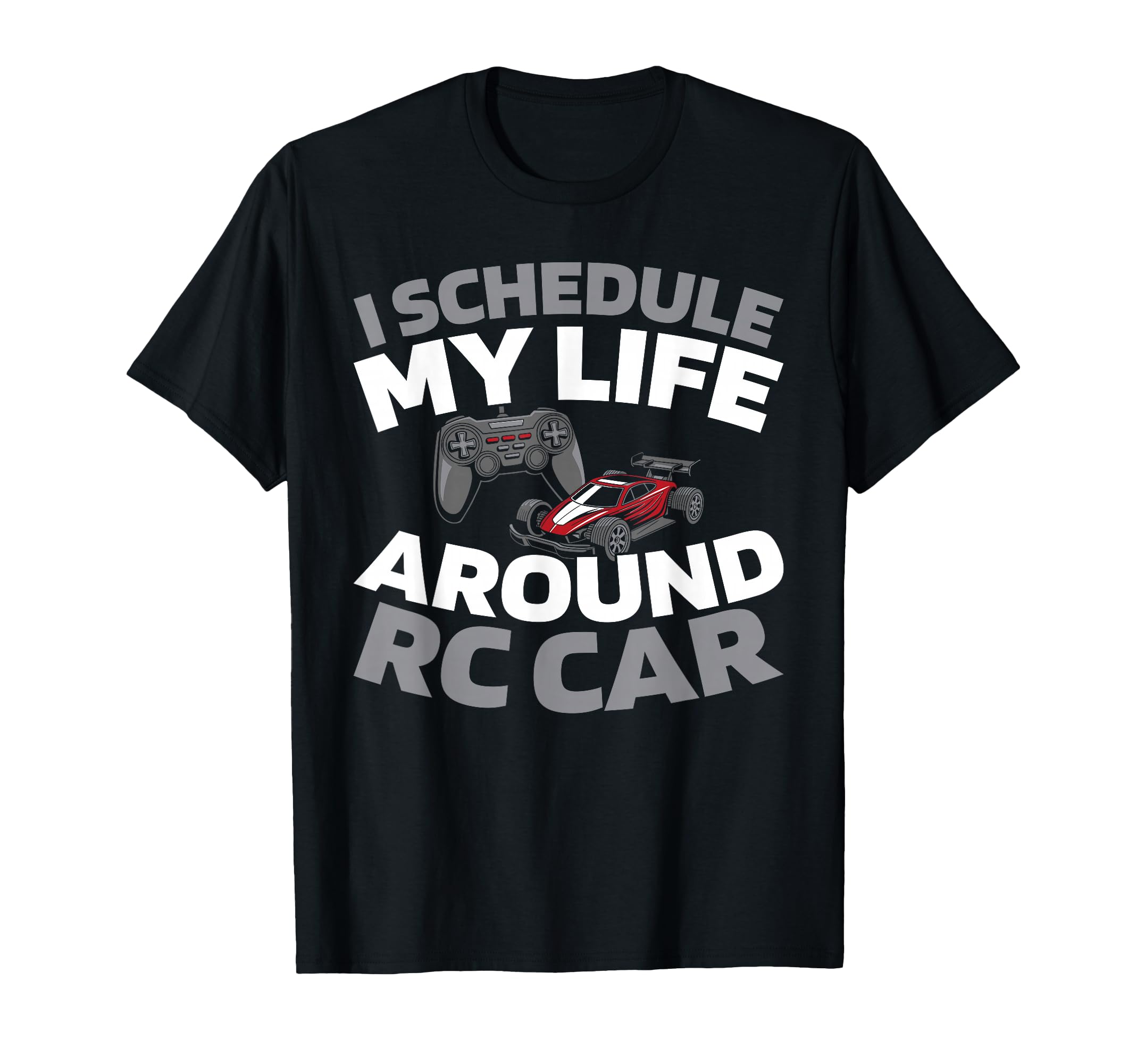 Rc Car Remote Control Rc Car T-Shirt - Minimalist Print Men Women - T-Shirt, Sweatshirt, Hoodie