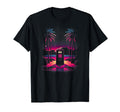 Vaporwave Phone Booth 80S Synthwave 7 T-Shirt - Graphic Print Unisex - T-Shirt, Sweatshirt, Hoodie