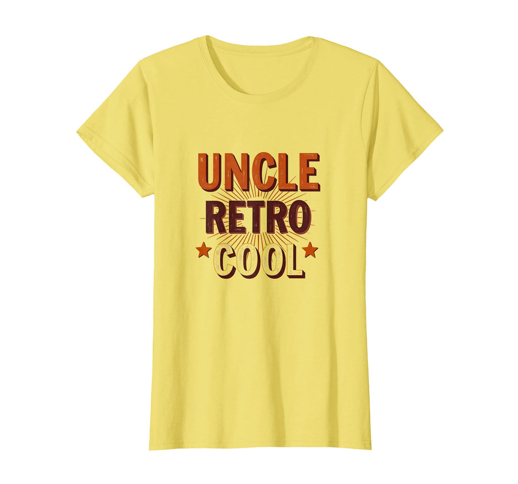 Uncle Typography T-Shirt - Fun Novelty Design for Adults - T-Shirt, Sweatshirt, Hoodie