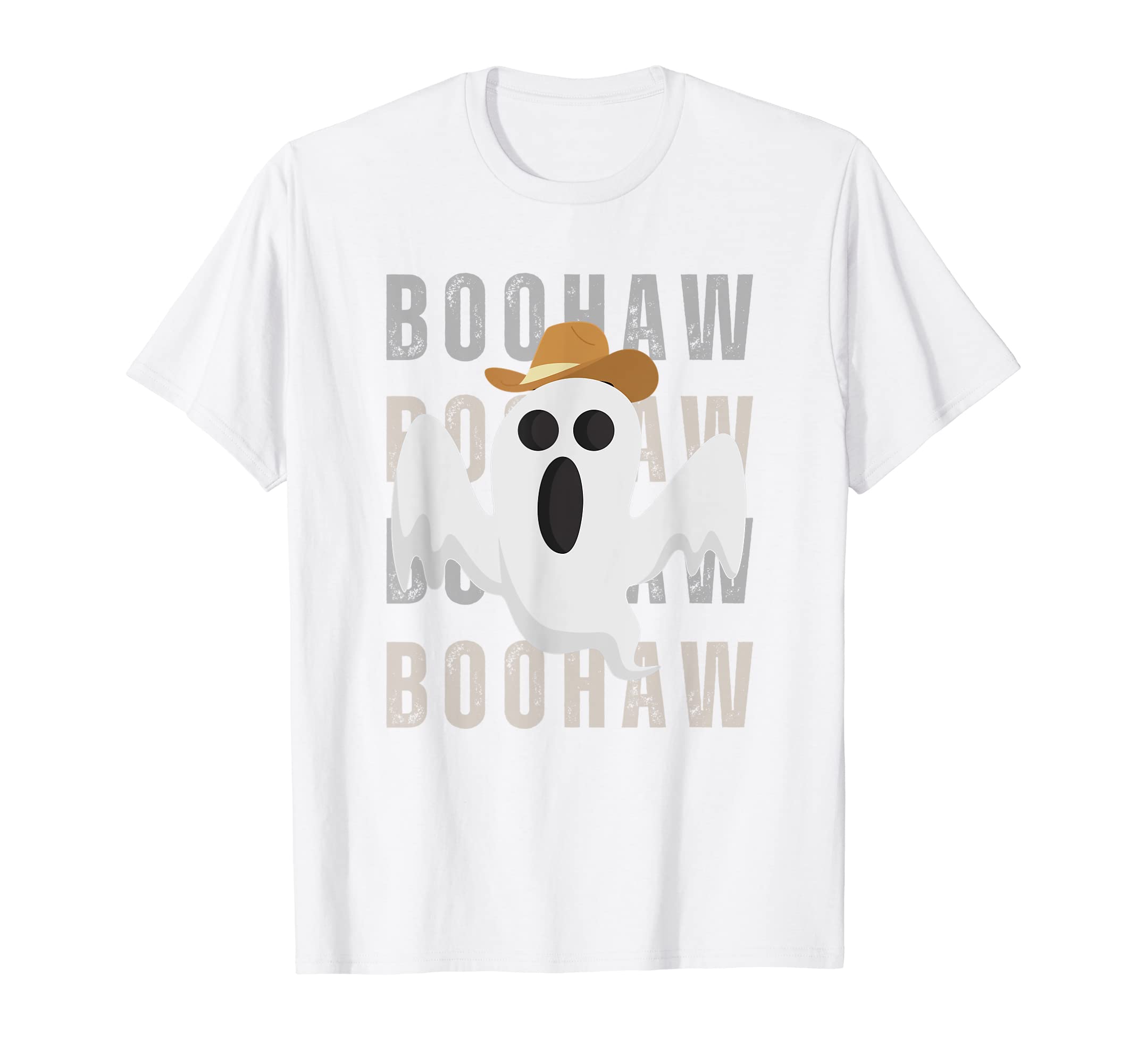 Cowboy Cowgirl Boohaw Western Ghost Funny T-Shirt - Unique Graphic Unisex - T-Shirt, Sweatshirt, Hoodie