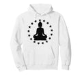 Yoga Pose Stars Yogi Spiritual Hoodie - Minimalist Print for Adults - T-Shirt, Sweatshirt, Hoodie