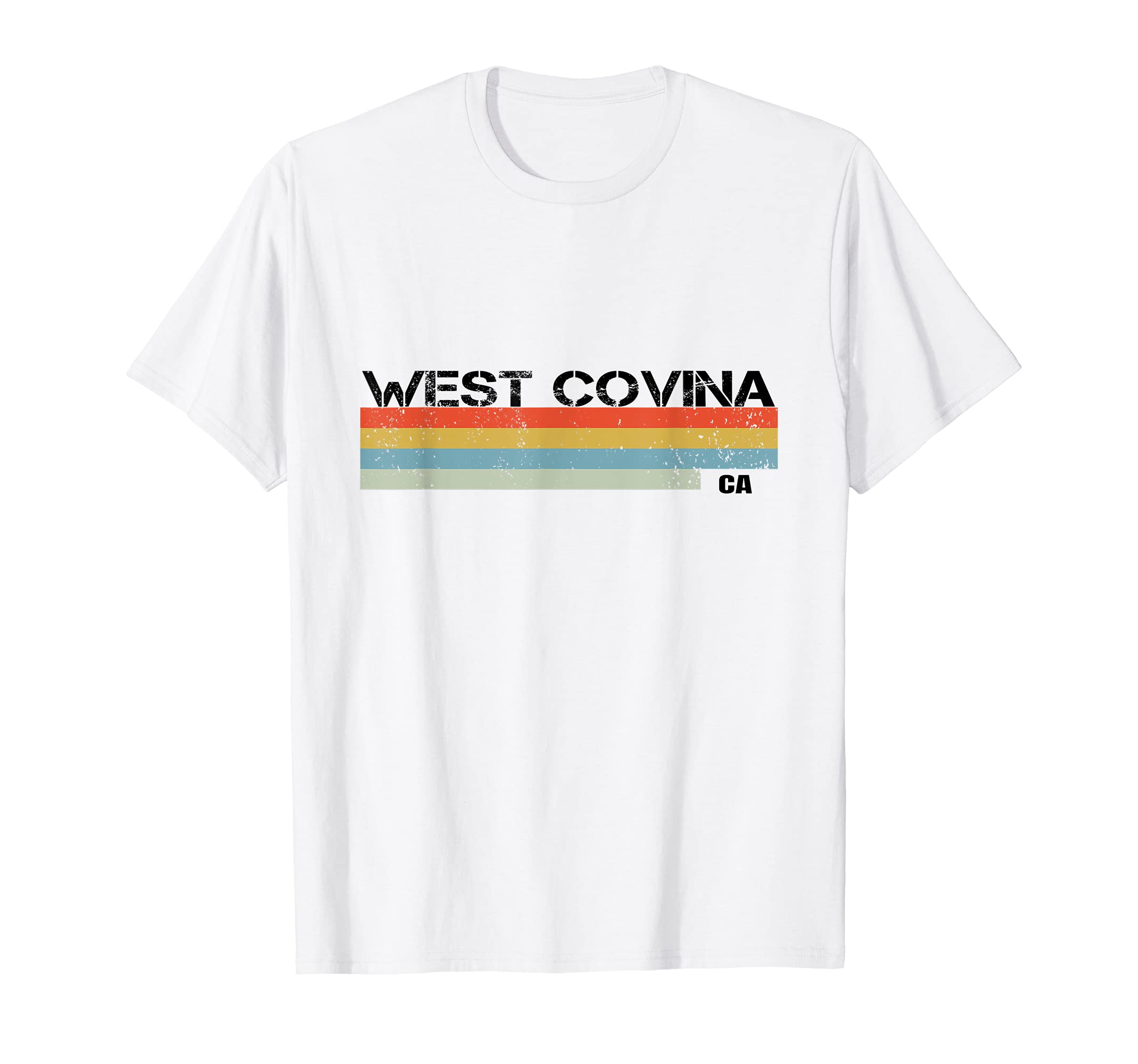 West Covina Stripes T-Shirt - Casual Everyday Wear Men Women - T-Shirt, Sweatshirt, Hoodie