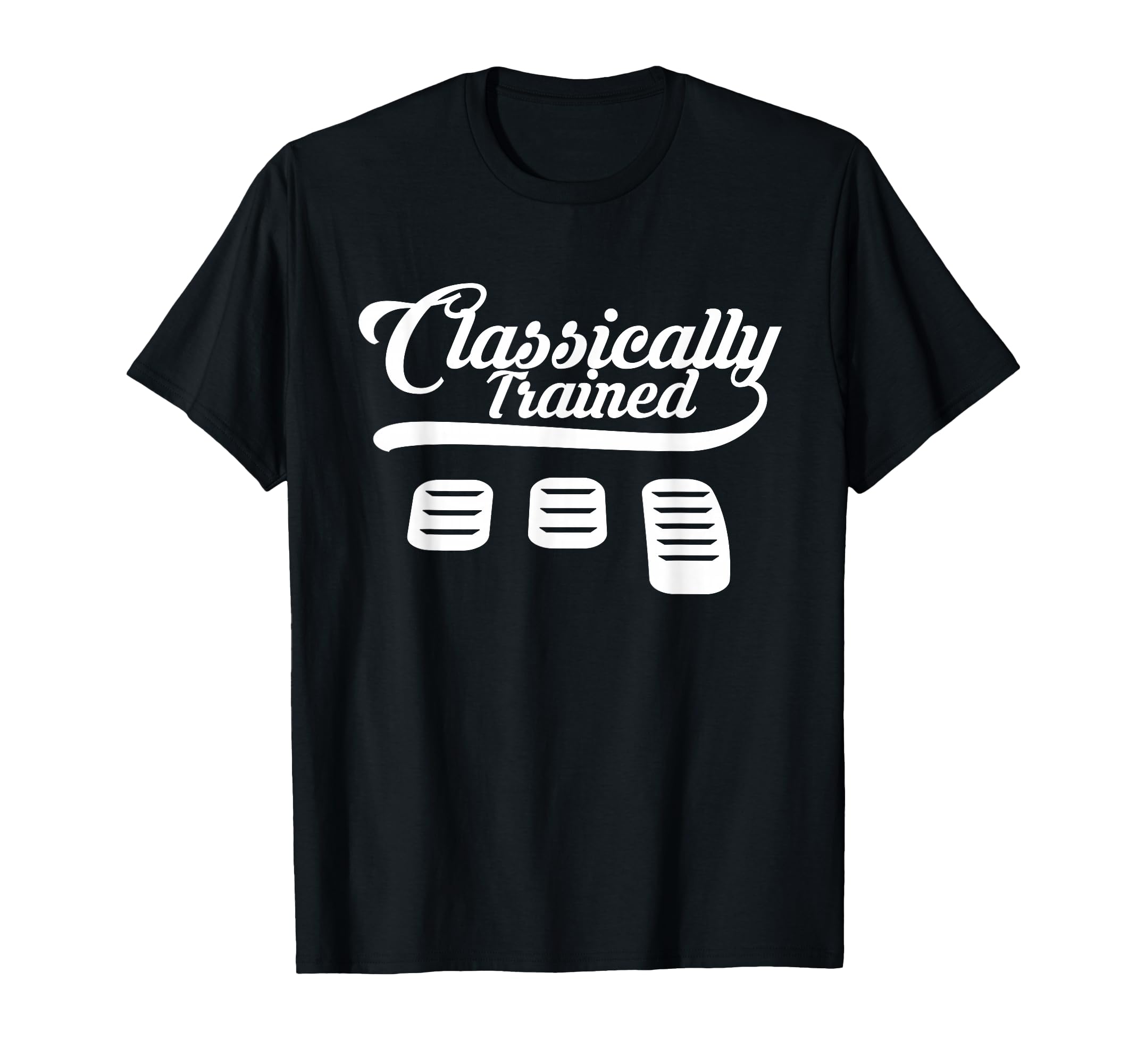 Classically Trained Dimmer Manual Car T-Shirt - Graphic Print Unisex - T-Shirt, Sweatshirt, Hoodie