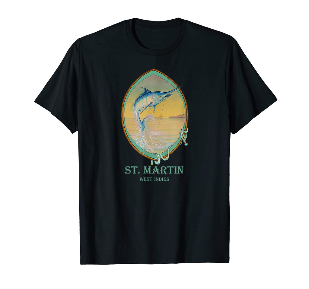 St Martin West Indies Offshore T-Shirt - Casual Everyday Wear Unisex - T-Shirt, Sweatshirt, Hoodie