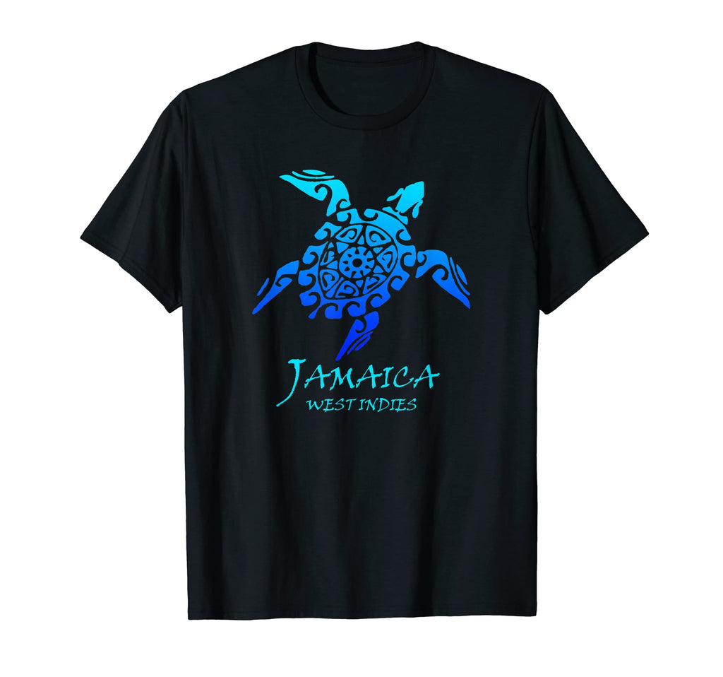 Jamaica West Indies Tribal Turtle T-Shirt - Streetwear Style Unisex - T-Shirt, Sweatshirt, Hoodie