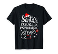 Santas Favorite Psychiatric Tech T-Shirt - Trendy Graphic for Adults - T-Shirt, Sweatshirt, Hoodie