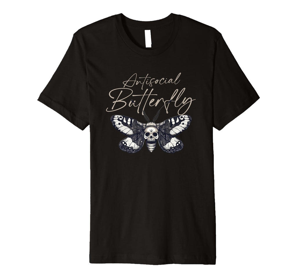 Antisocial Butterfly T-Shirt - Custom Art Print for Adults - T-Shirt, Sweatshirt, Hoodie