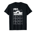 Libra Star Sign Typography Astrology T-Shirt - Custom Art Print Unisex - T-Shirt, Sweatshirt, Hoodie