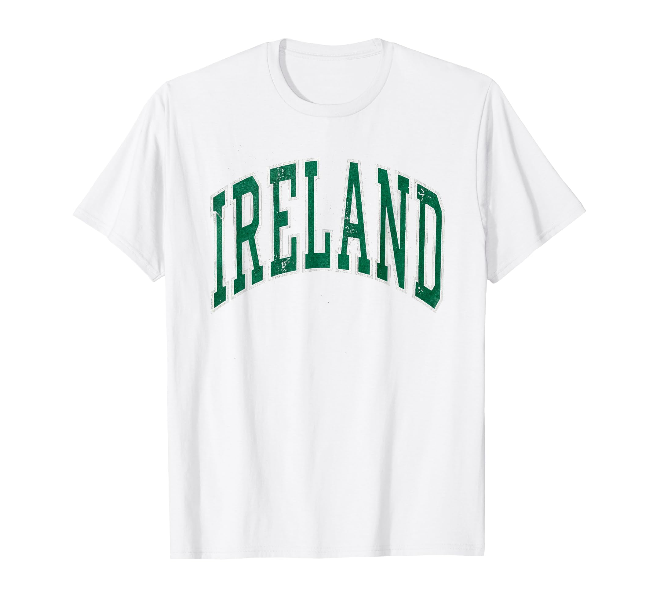 Ireland Flag Typography Souvenir T-Shirt - Minimalist Print for Adults - T-Shirt, Sweatshirt, Hoodie