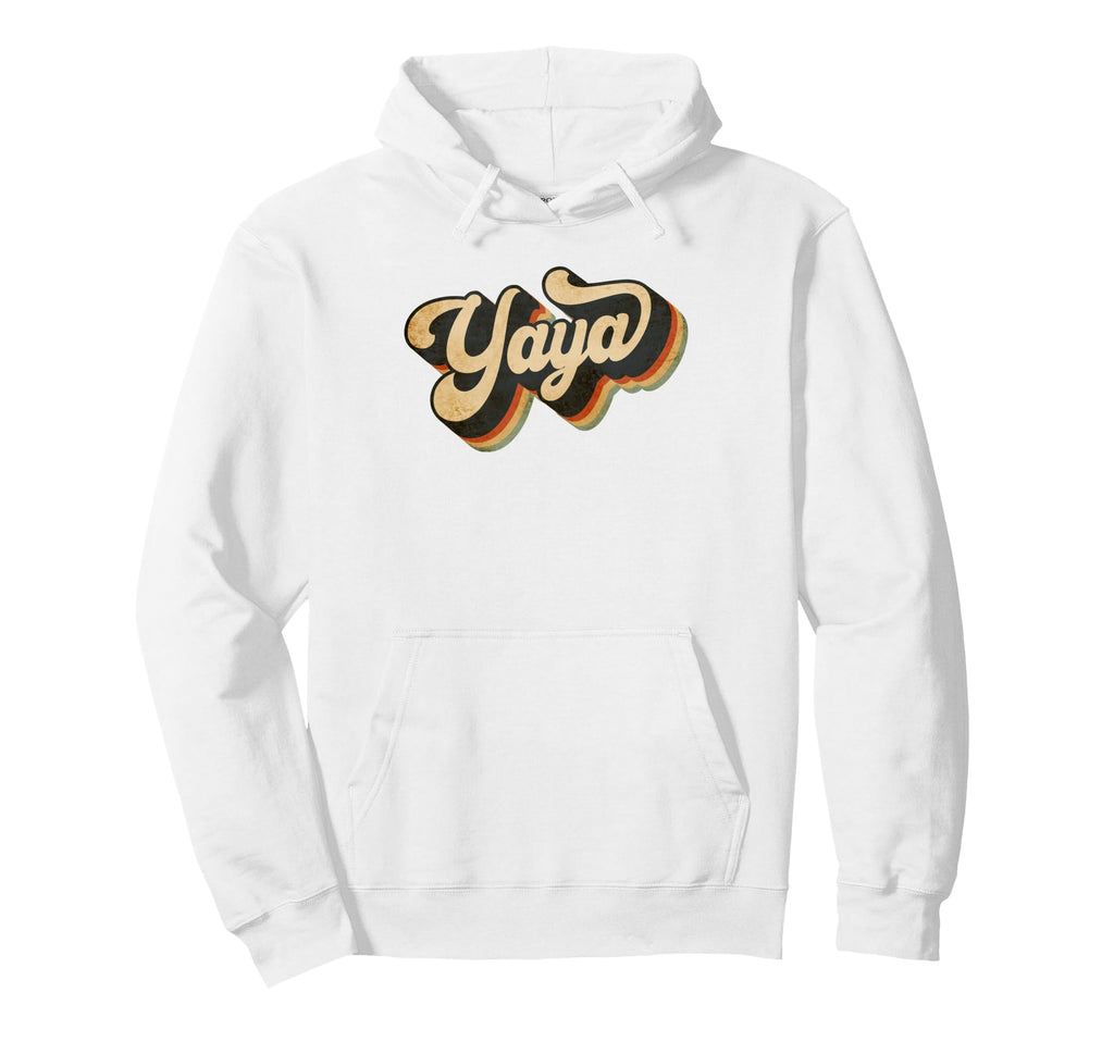 Yaya Grandparent Name Hoodie - Graphic Print for Adults - T-Shirt, Sweatshirt, Hoodie