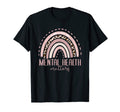 Mental Health Matters Rainbow T-Shirt - Fun Novelty Design for Adults - T-Shirt, Sweatshirt, Hoodie